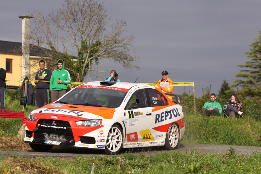 Cristian García y su Mitsubishi EVO X