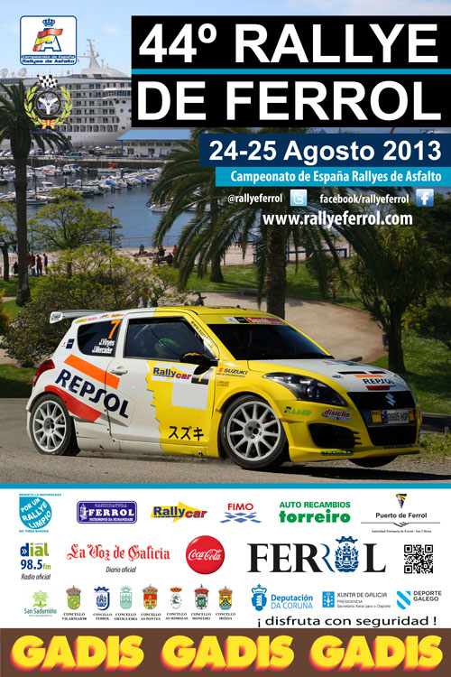 cartel-44rallyeferrol