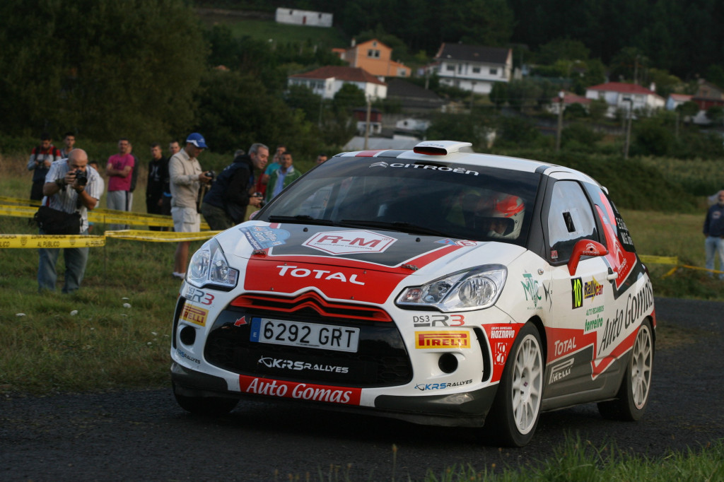 Ojeda con su Citroën DS3 R3T