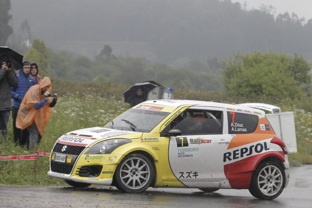 Adrián Díaz en el Shakedown