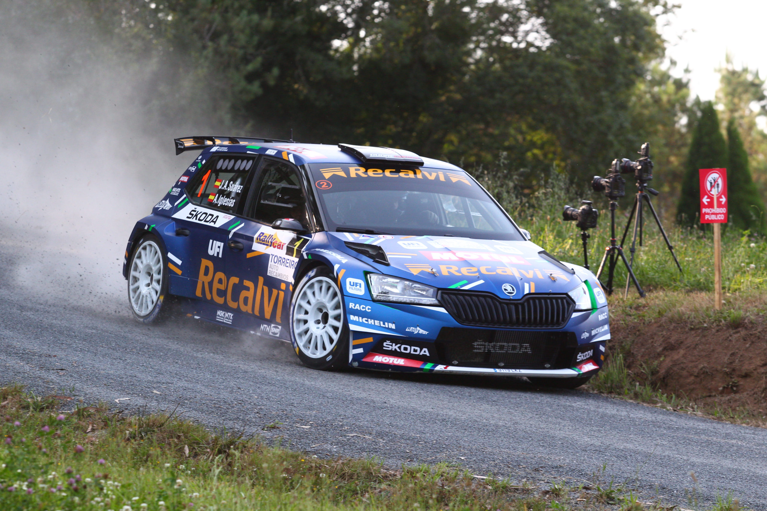 El Rallye de Ferrol-Suzuki, cada año un poco más rápido