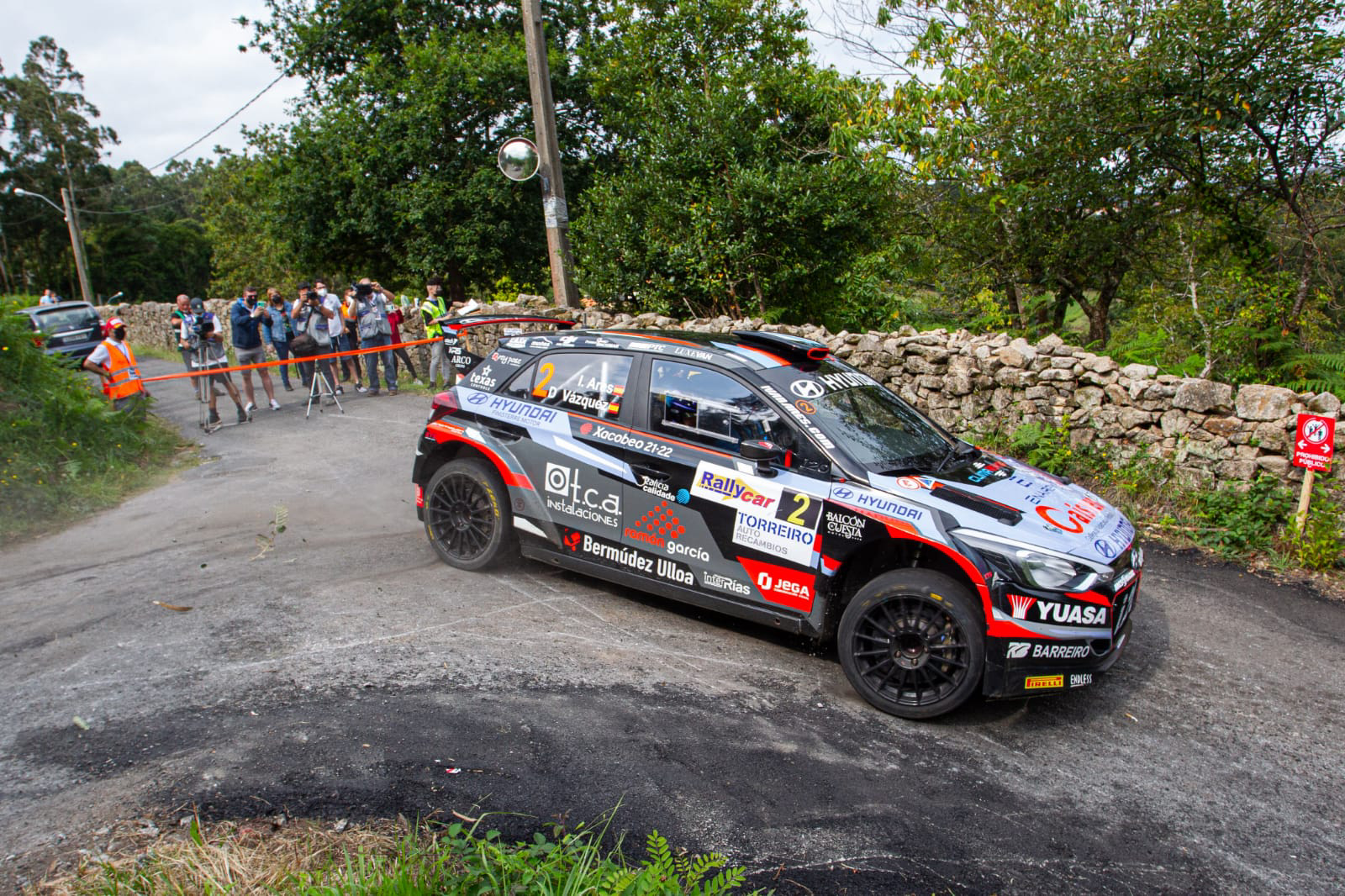 Iván Ares y David Vázquez, ganadores de la 52 edición del Rallye de Ferrol-Suzuki