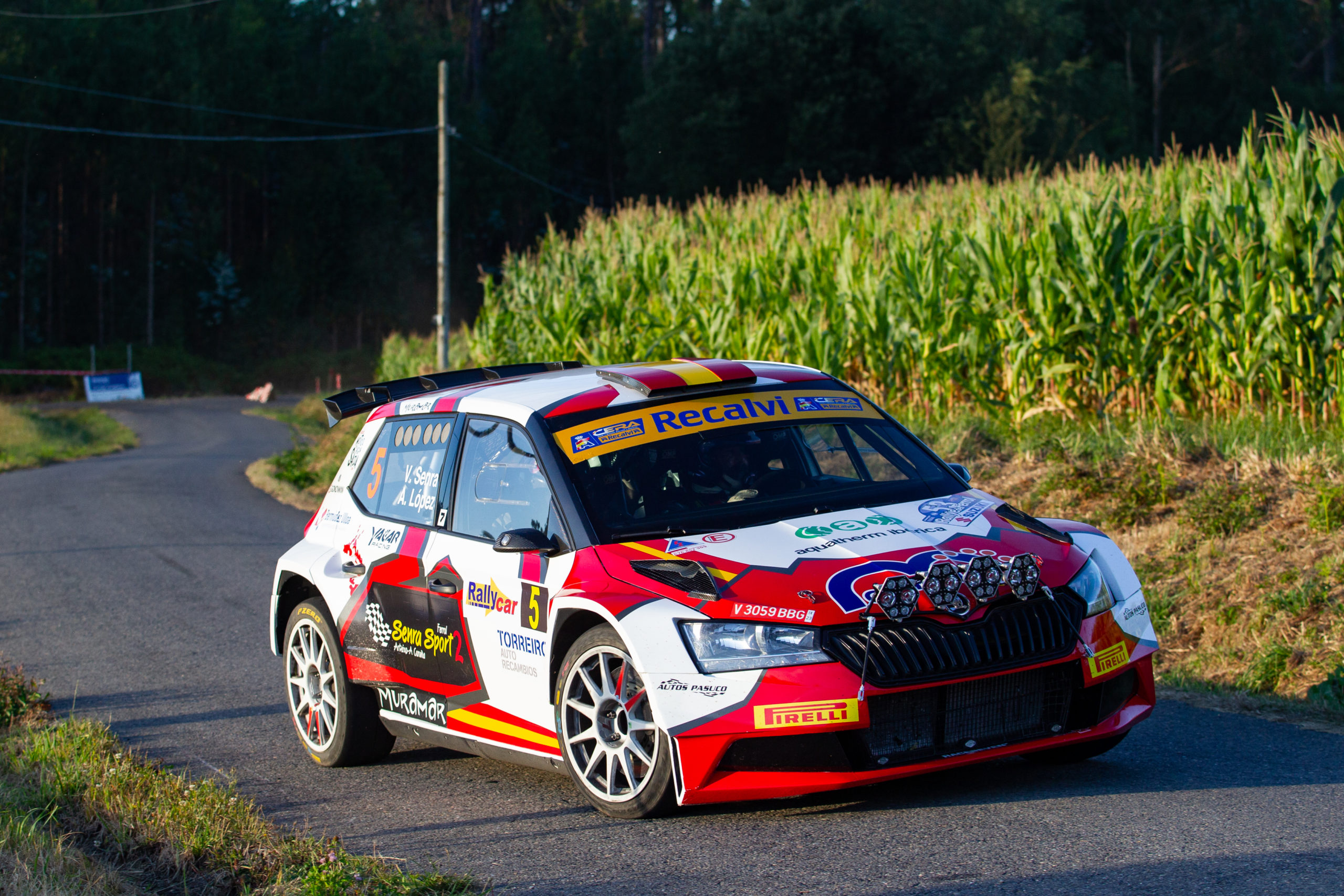 SECCIÓN 02 – FINAL 1ª ETAPA: Víctor Senra, al frente del 53 Rallye de Ferrol-Suzuki