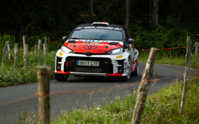 Senra, Blach y Berdomás; podio provisional tras la 1ª etapa