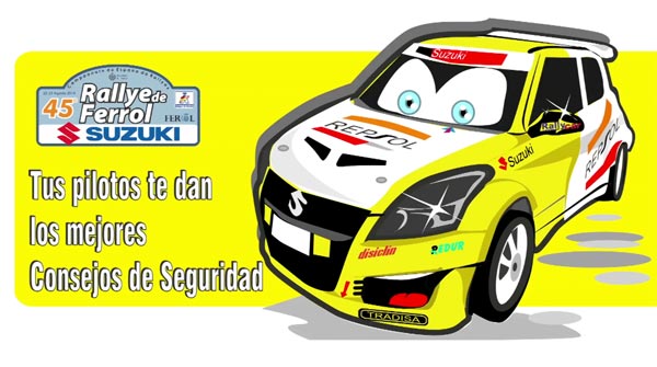 Video de los pilotos del Campeonato de España con consejos de seguridad