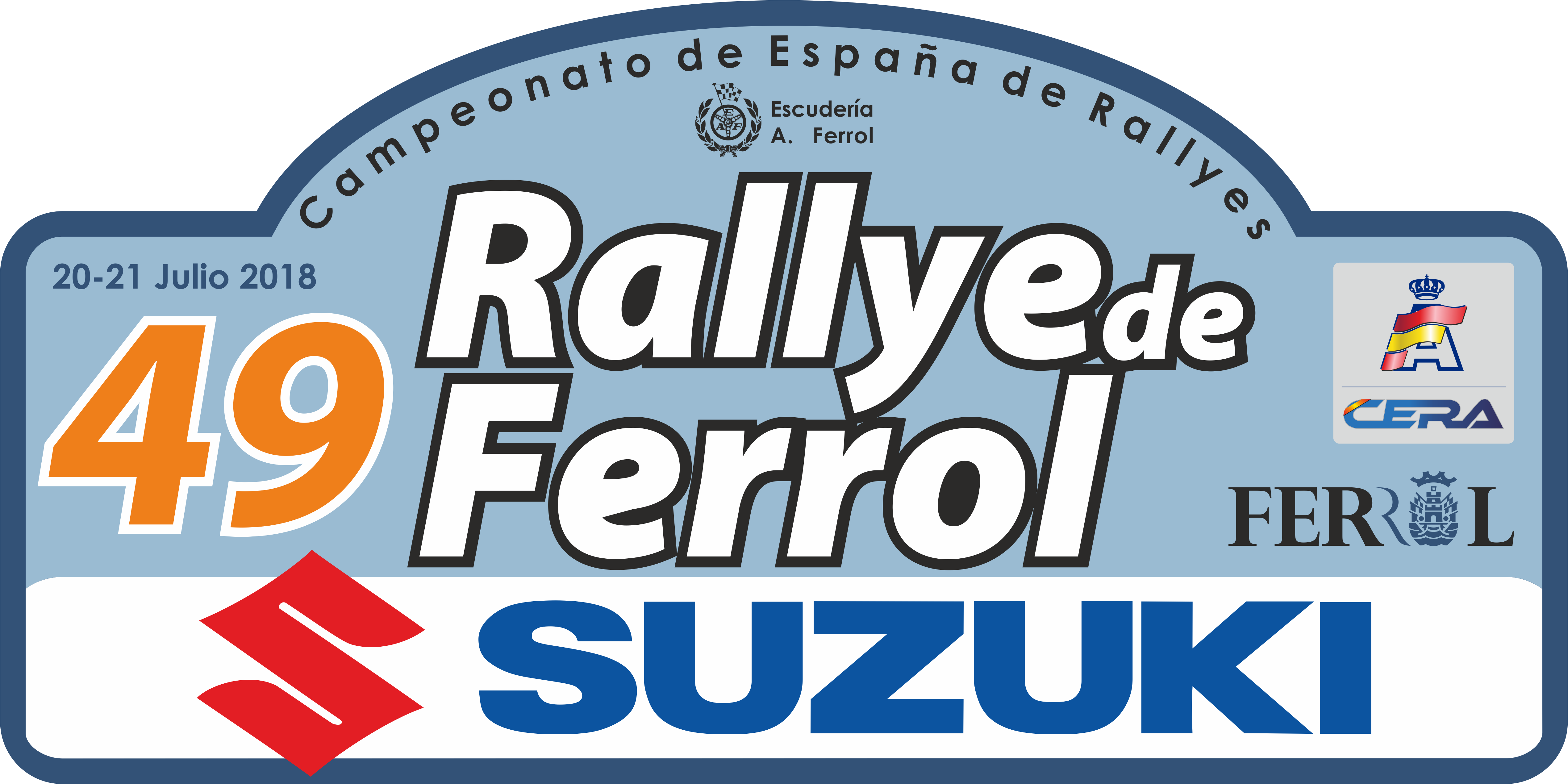 Rally de Ferrol PLACA-49-RALLYE-DE-FERROL