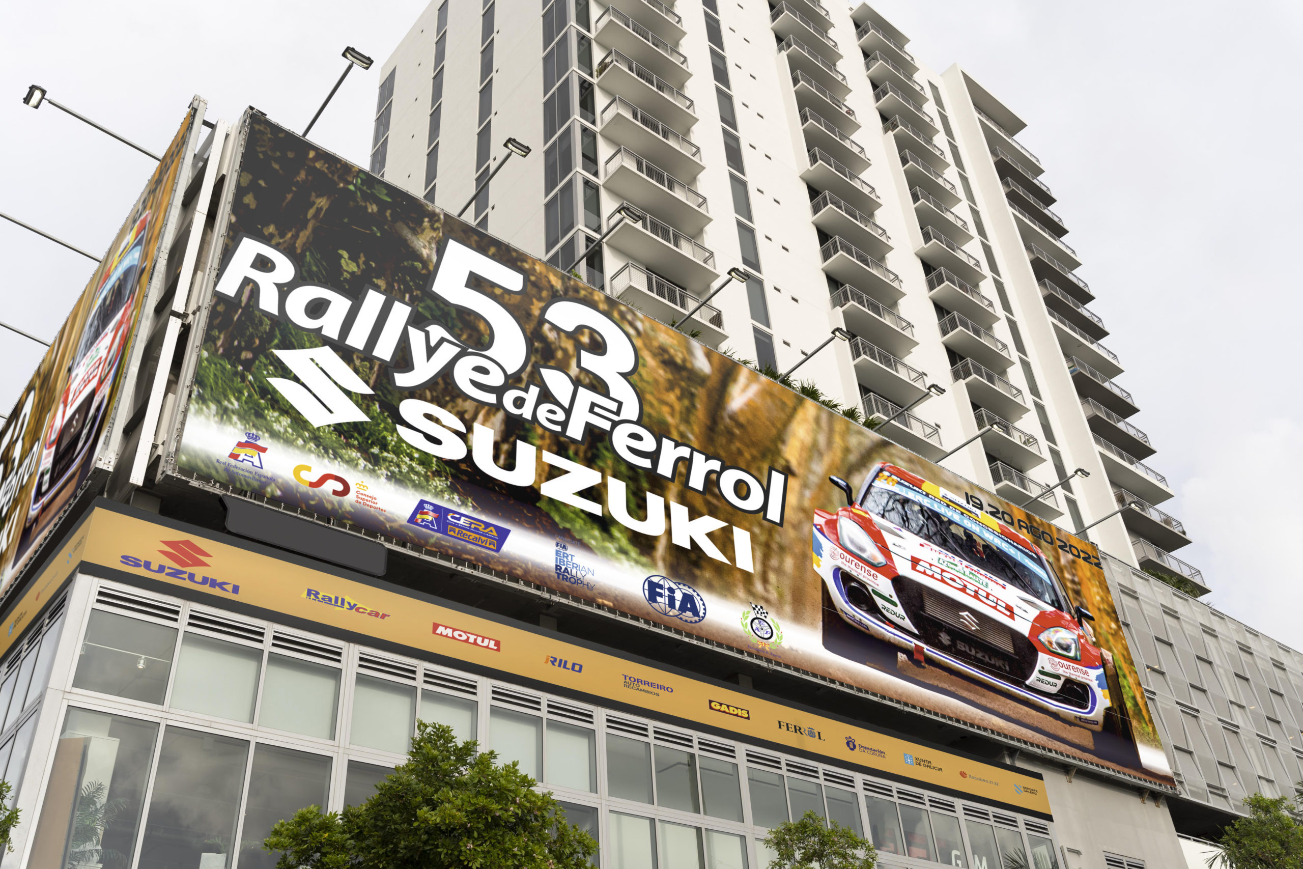 El 53 Rallye de Ferrol Suzuki arranca motores