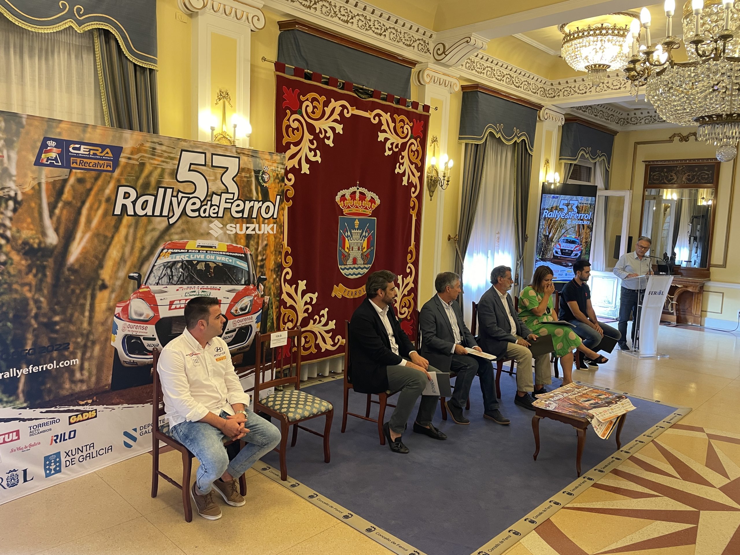 Presentado el 53 Rallye de Ferrol-Suzuki