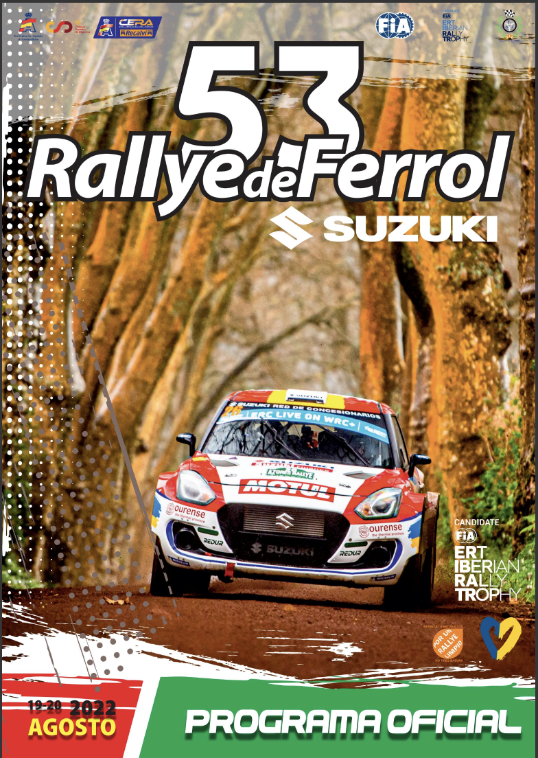 Programa Oficial do 53 Rallye de Ferrol-Suzuki